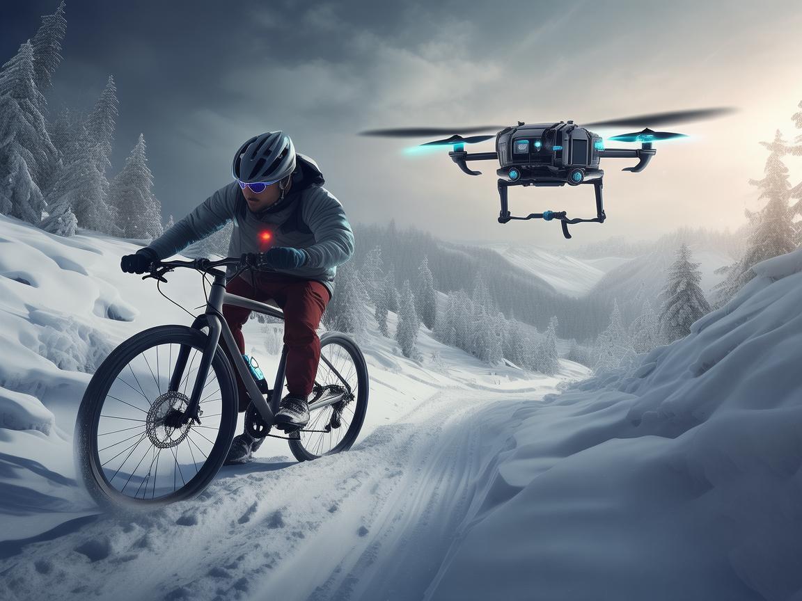 雪地自行车与无人机,如何实现精准监控与救援? 雪地自行车与无人机,如何实现精准监控与救援?
