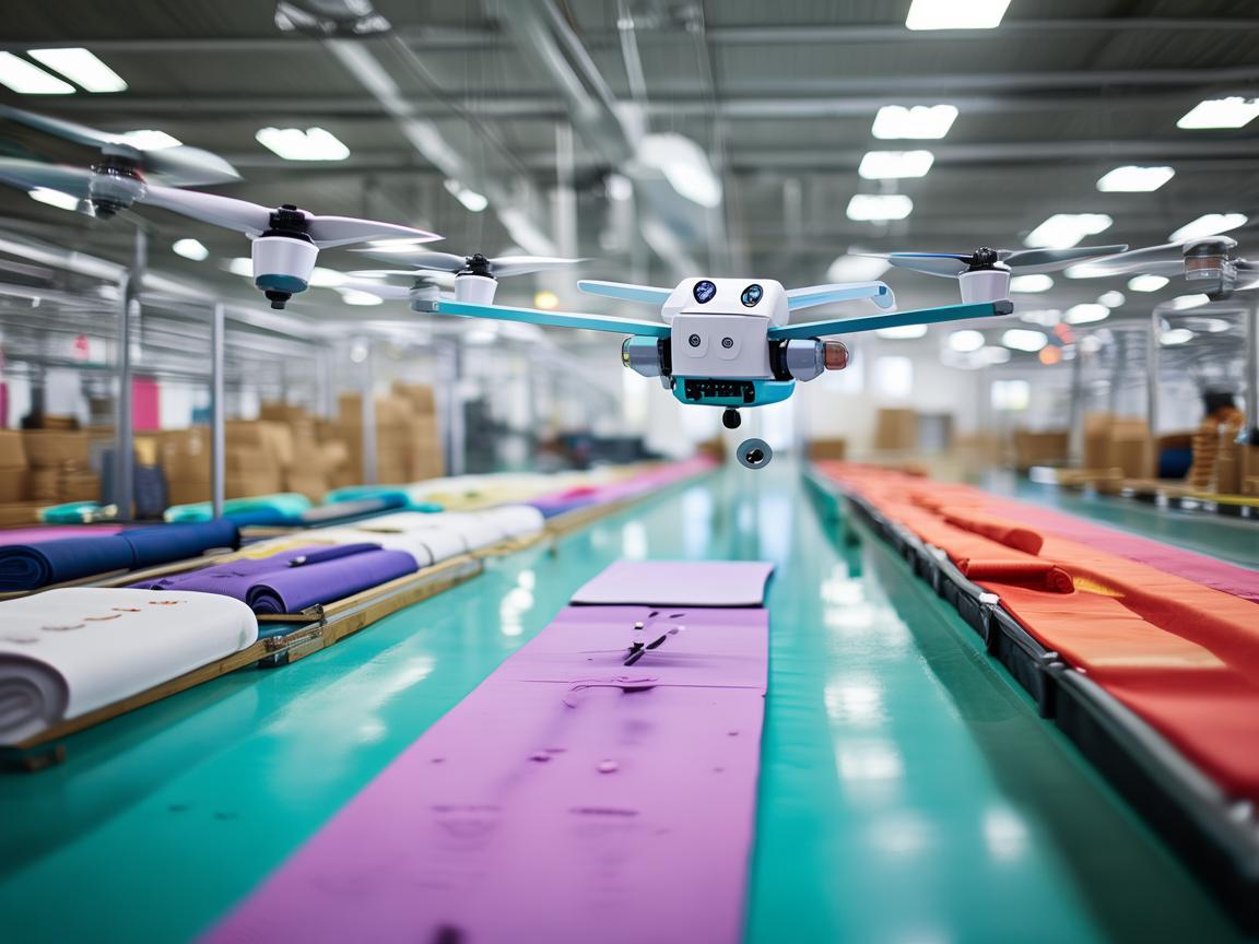 瑜伽服生产中的高效物流,无人机能如何助力? 瑜伽服生产中的高效物流,无人机能如何助力?