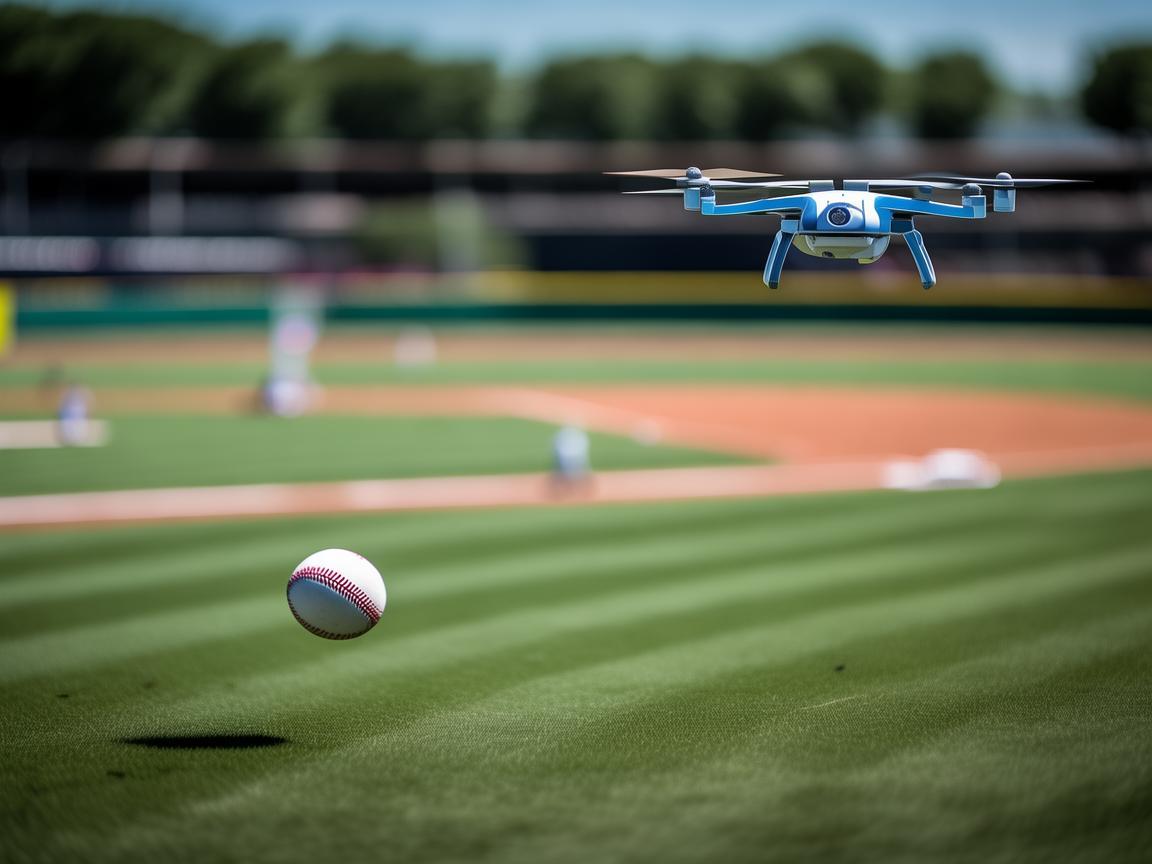 无人机在棒球比赛中的精准捕捉技术，如何实现无误差追踪与拍摄？