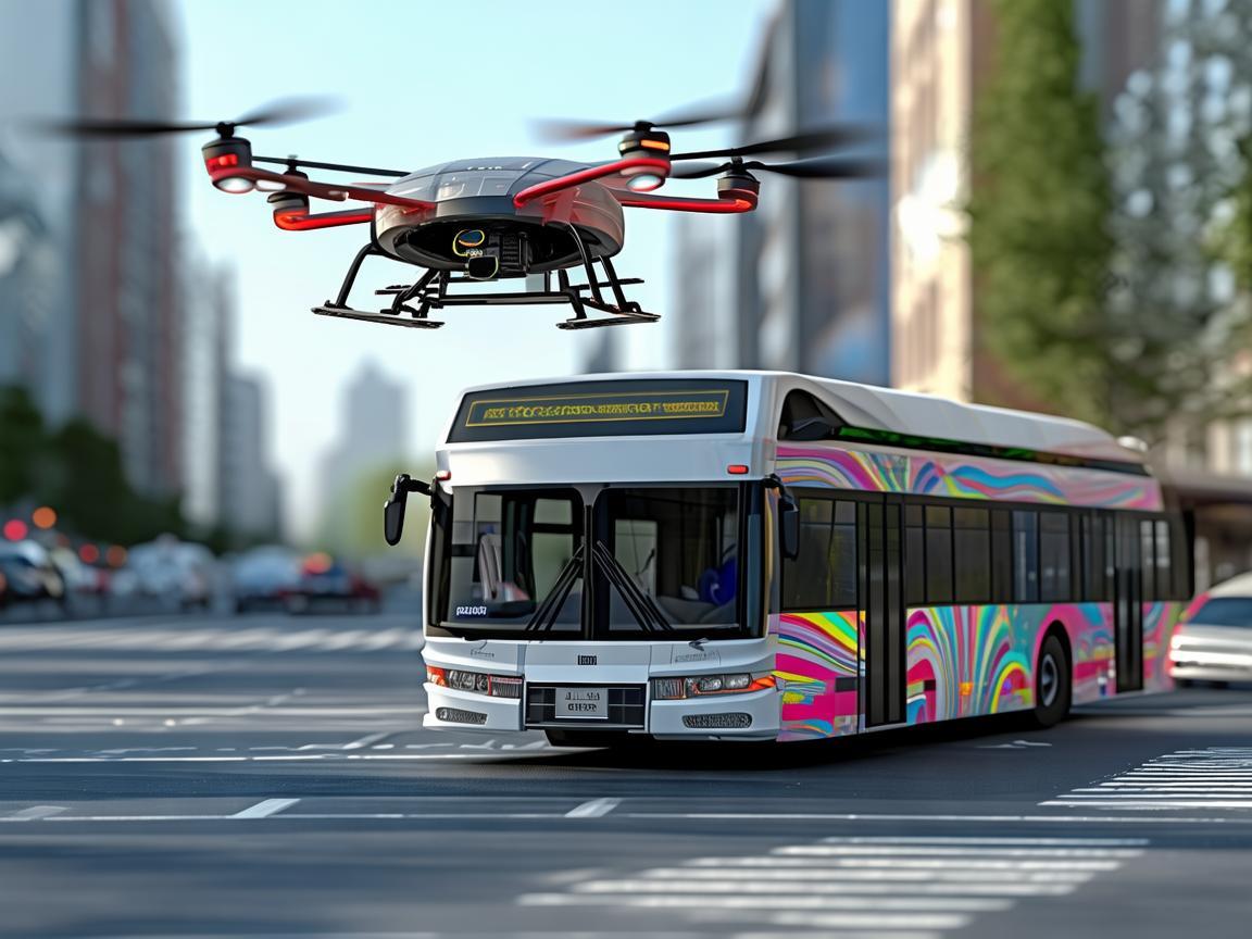 无障碍公交车，无人机技术如何助力城市交通新飞跃？