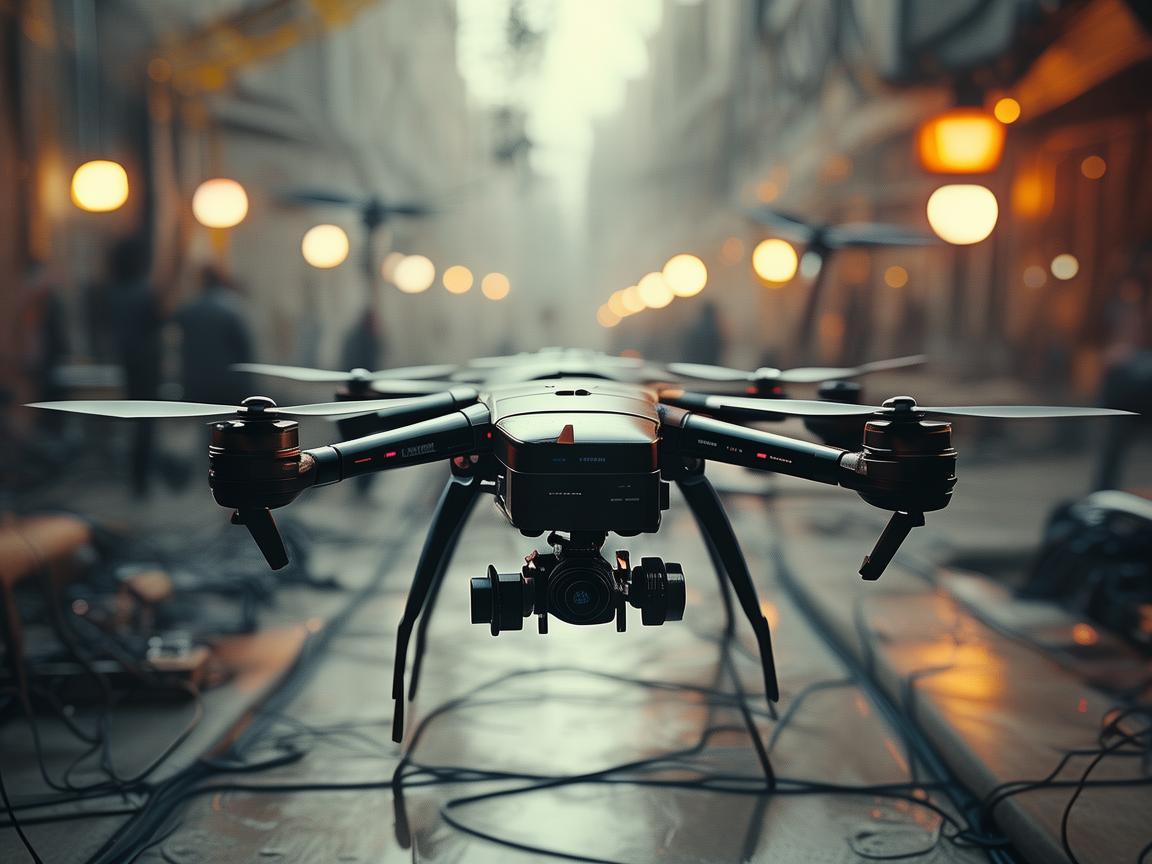 影迷视角，无人机在电影拍摄中的精准定位与安全挑战