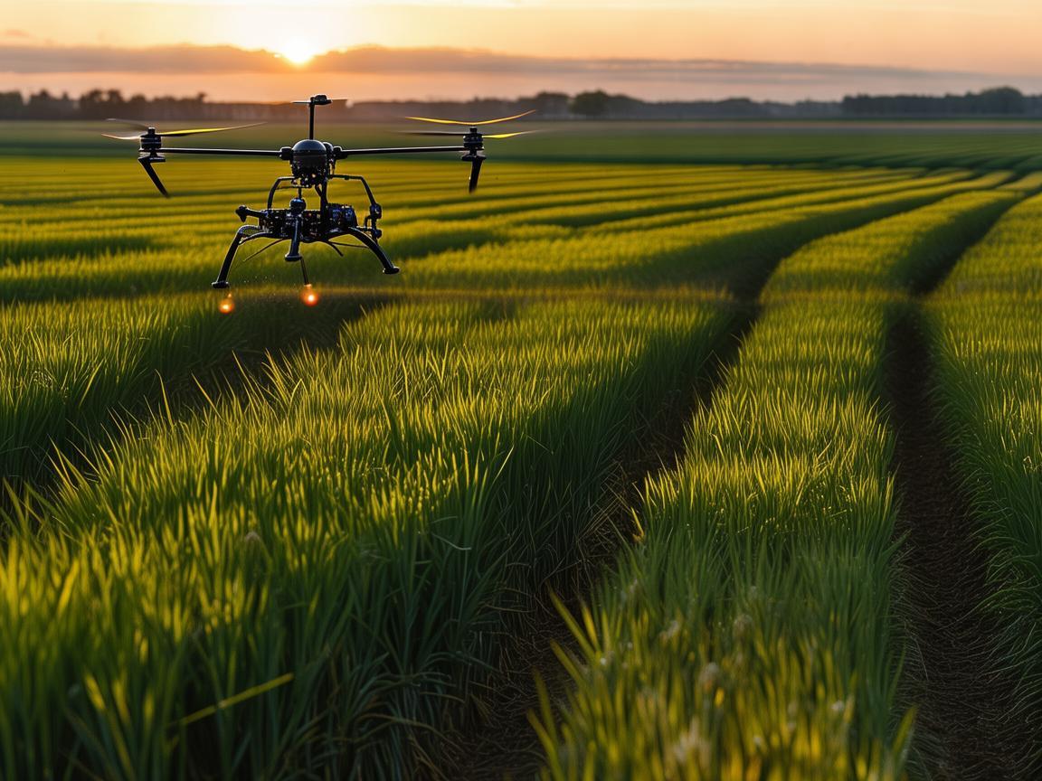 无人机在农业领域,能否用米饭作为精准施肥的导航灯?