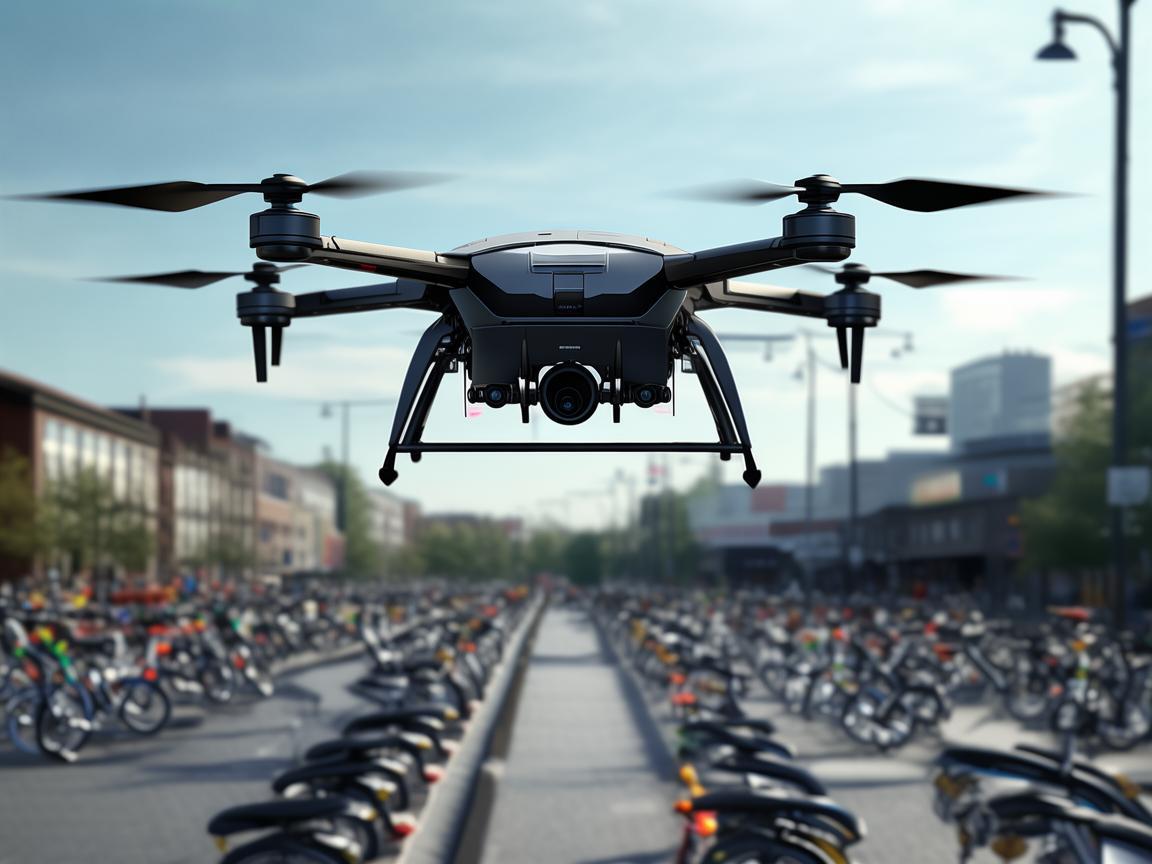 无人机巡检，共享单车停车区管理的新挑战？