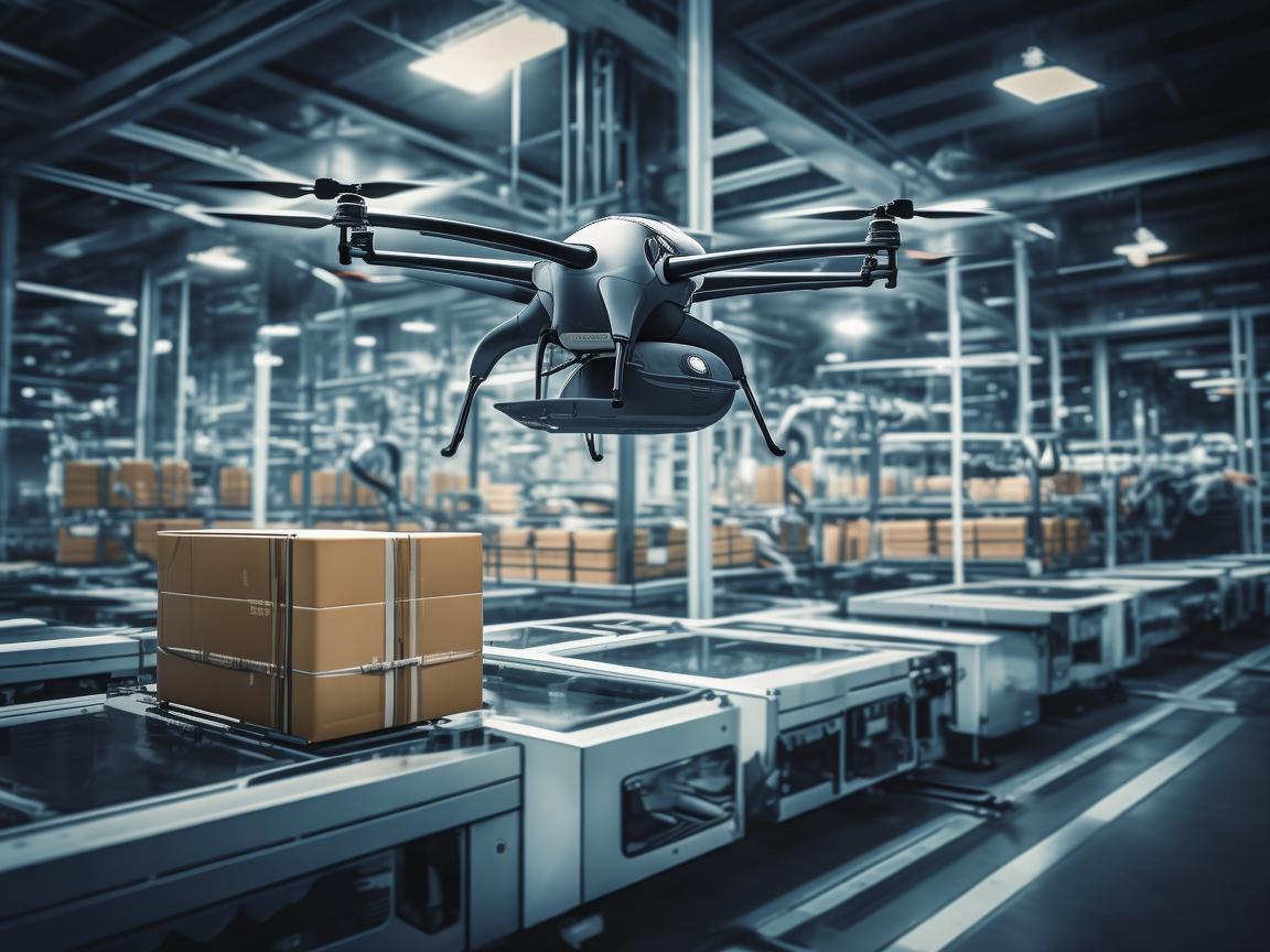 如何在工业应用中利用无人机进行精准物流配送——以衬衫为例的智能解决方案？