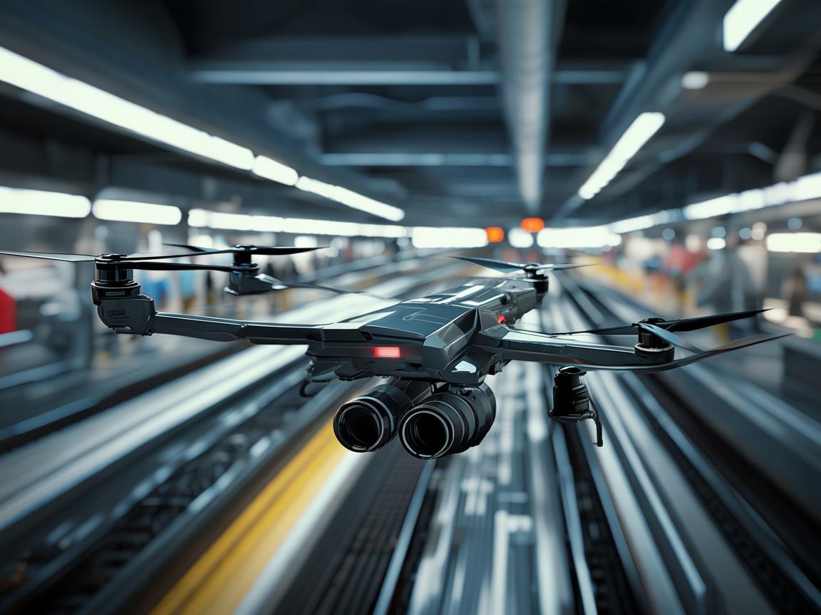 地铁巡检新利器，无人机在地铁安全监测中的应用挑战