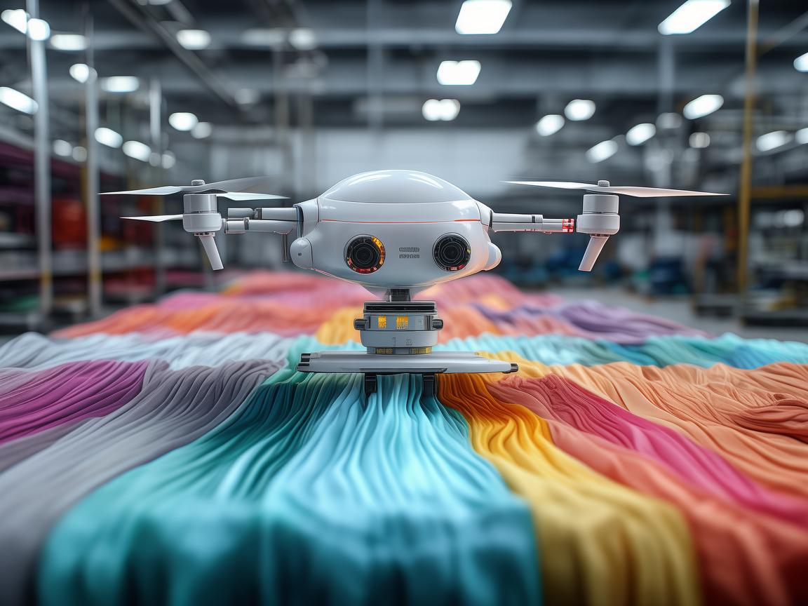 无人机在纺织服装行业中的裙界新应用，如何精准识别与追踪布料边缘？