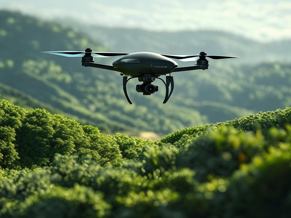 生态监测中，无人机如何精准评估植被覆盖变化？