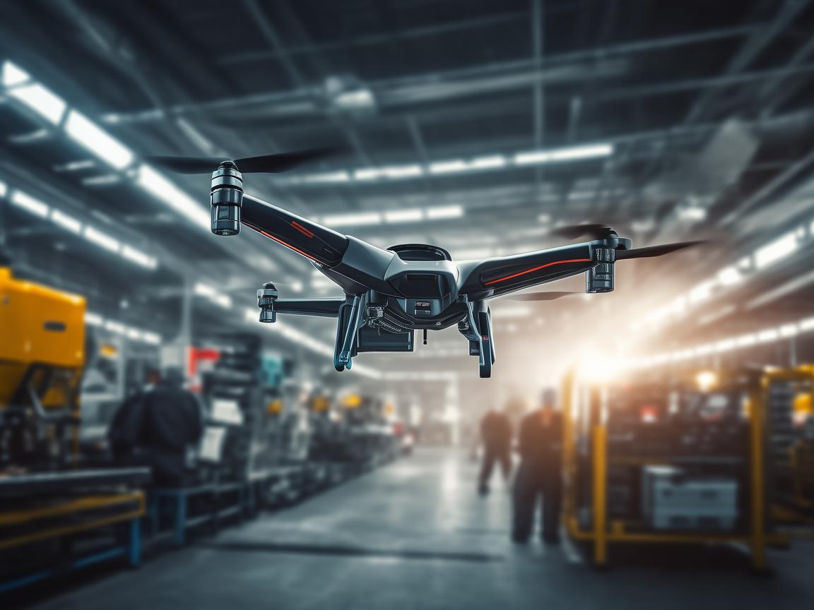 明光照明下的无人机工业应用,如何确保精准定位与高效作业?