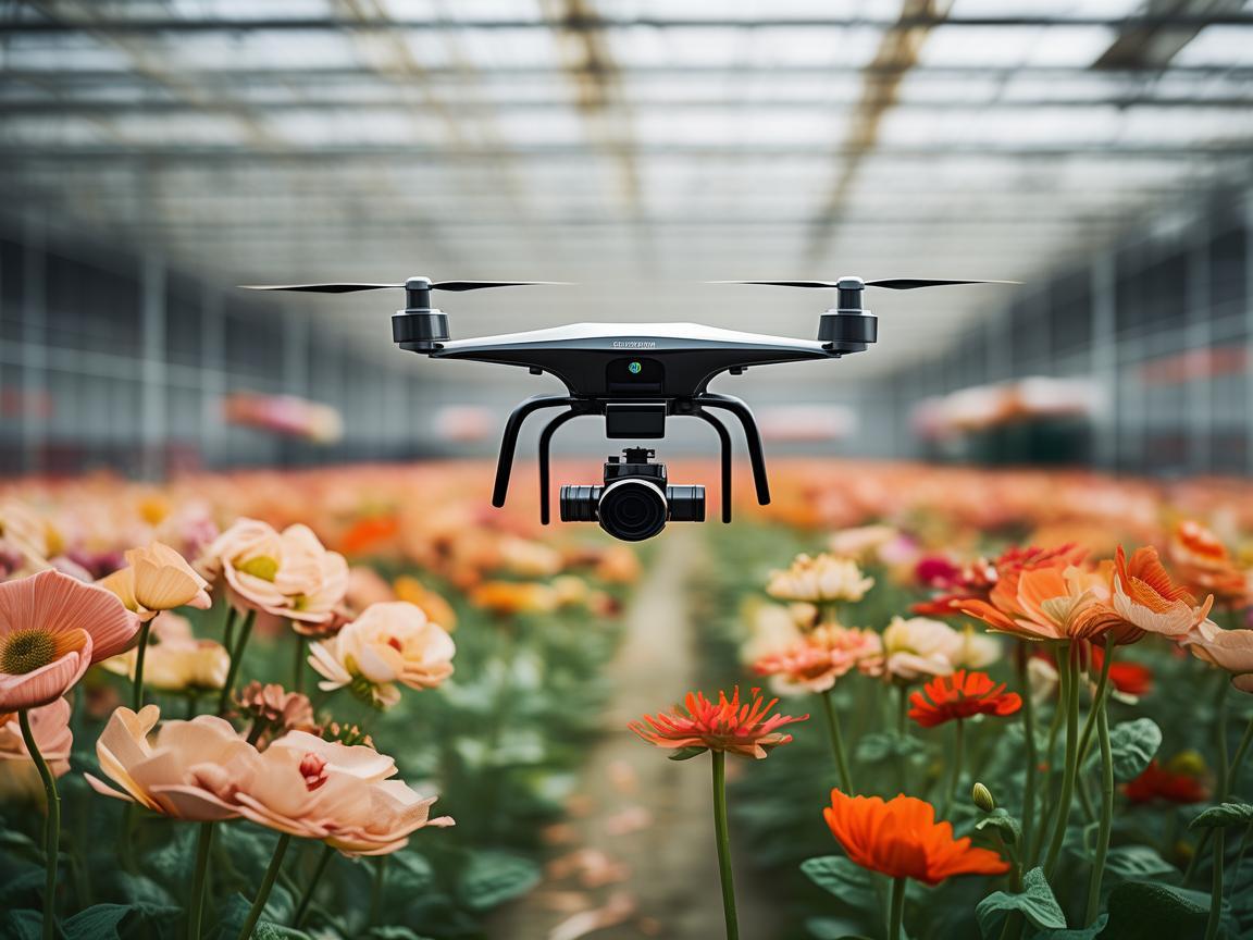 假花之舞,无人机在假花生产中的精准定位挑战