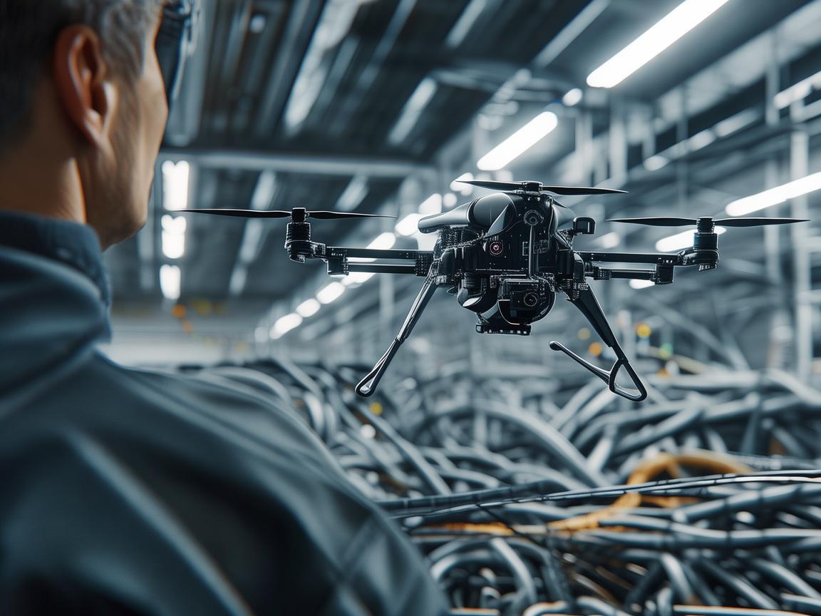 电线缠绕，无人机工业应用中的隐形挑战与解决方案