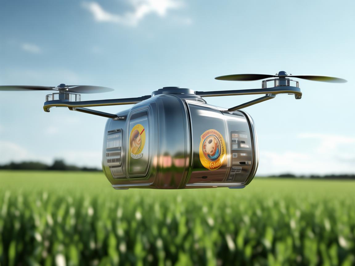鸡精的空中物流，无人机在农业配送中的创新应用？