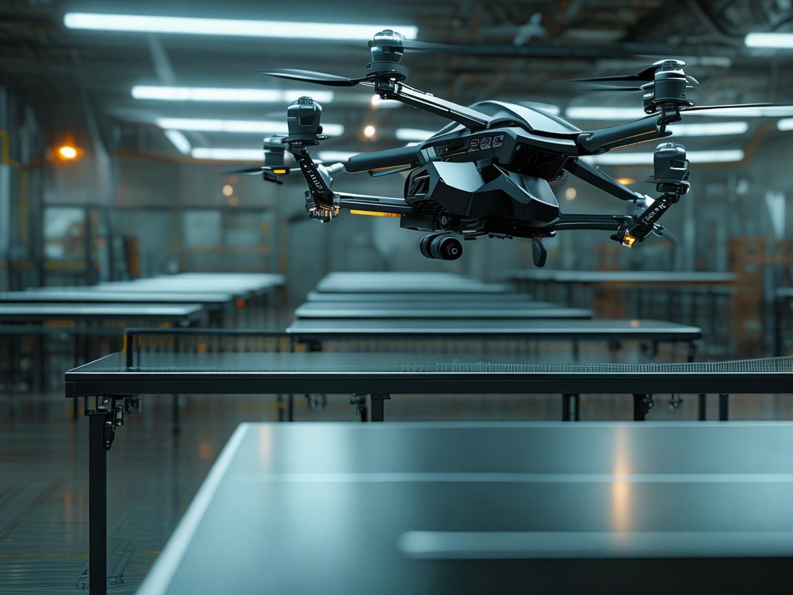 无人机助力乒乓球工业检测新突破