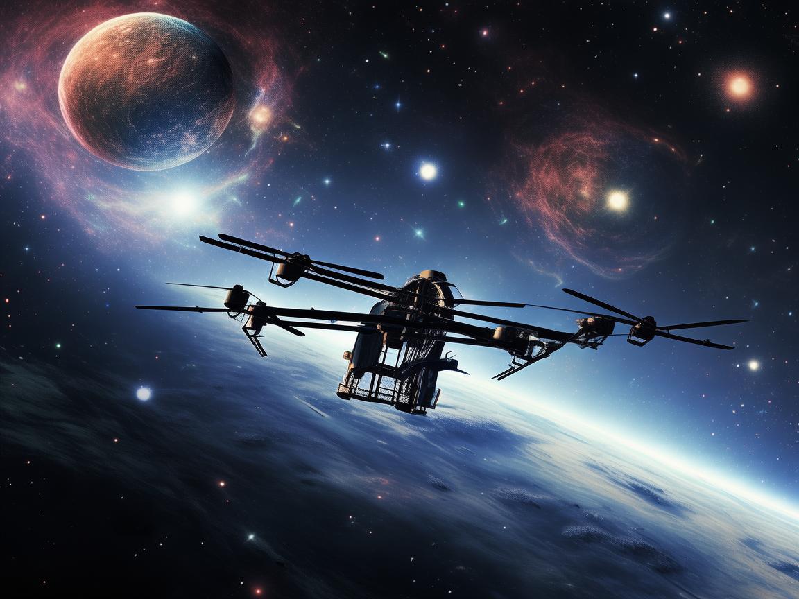 星系天文学的未来探索，无人机能否成为深空观测的新利器？