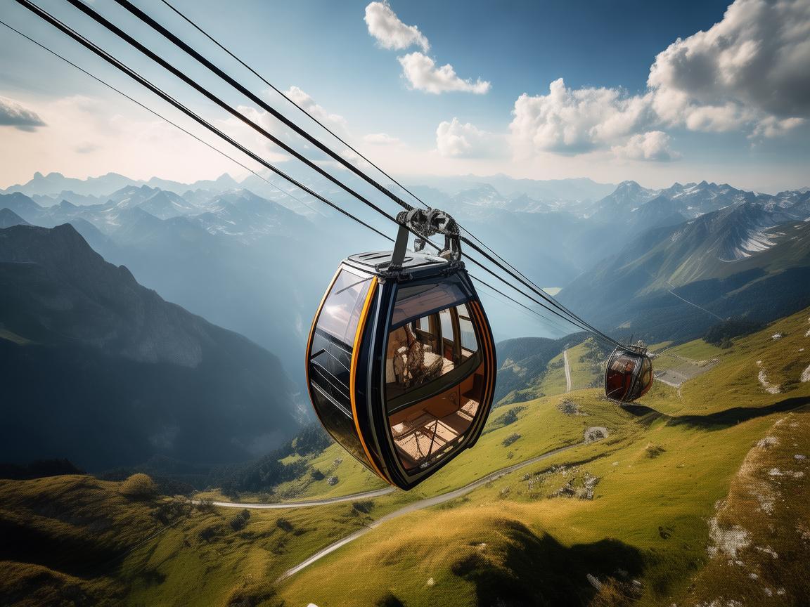 缆车车厢，无人机运输的隐形挑战