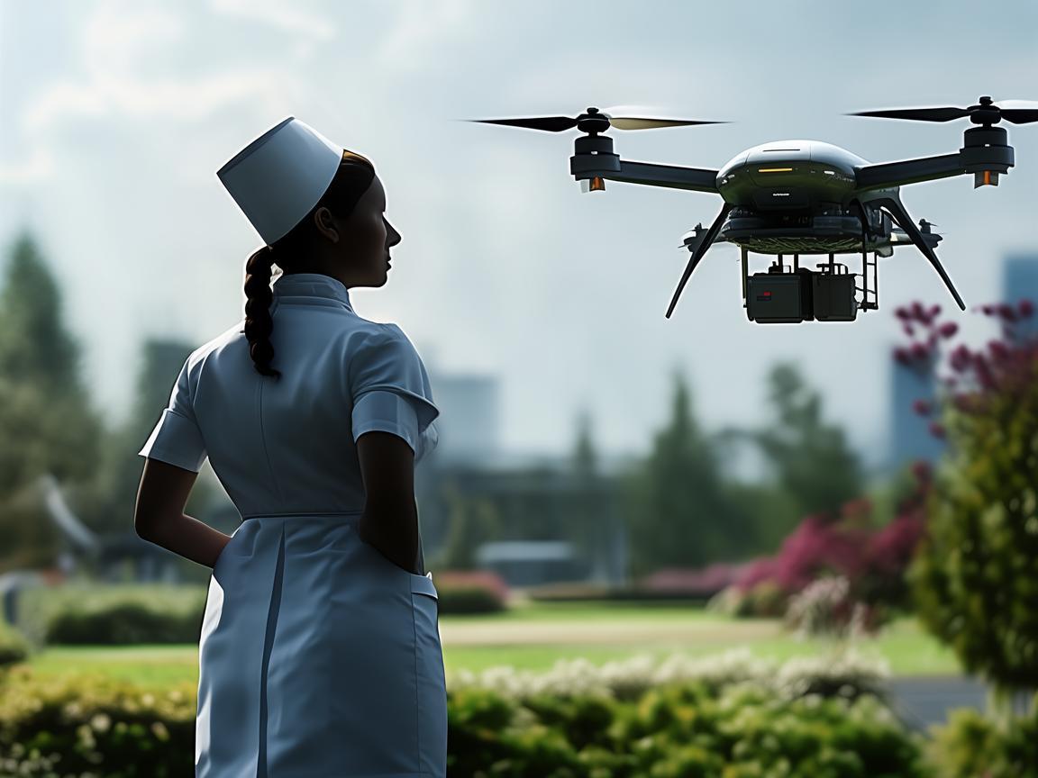 护士与无人机，如何通过空中医疗援助提升紧急护理效率？