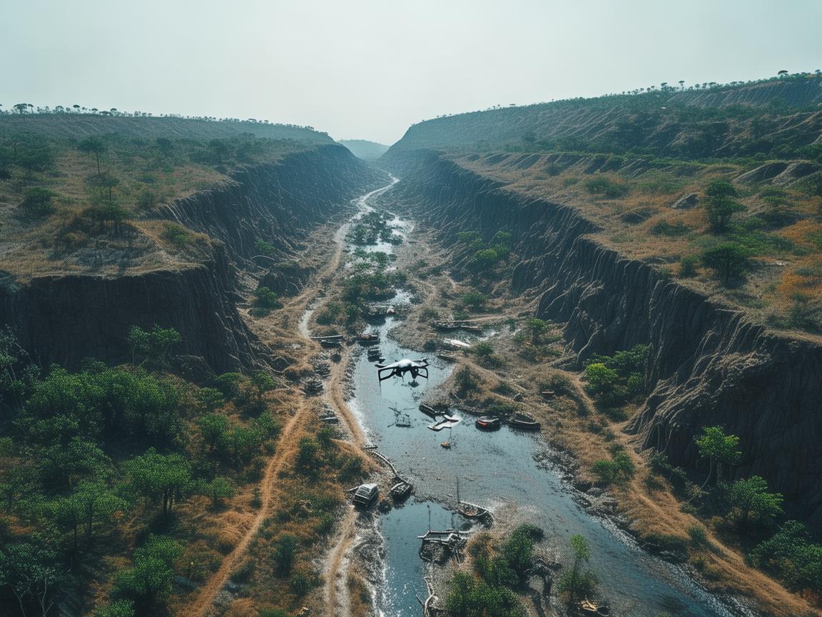 无人机在鹤岗矿区安全监测中的盲区挑战与解决方案