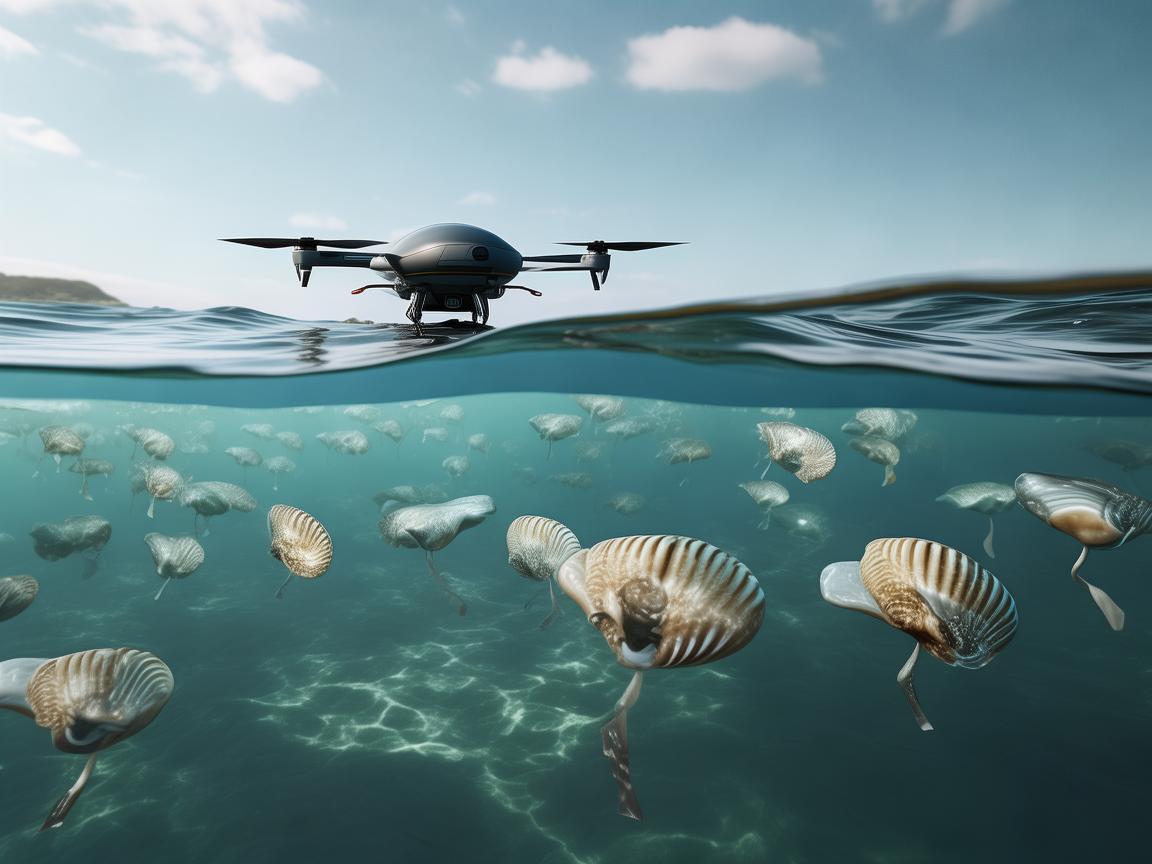 珍珠养殖新纪元,无人机在珍珠监测中的精准应用