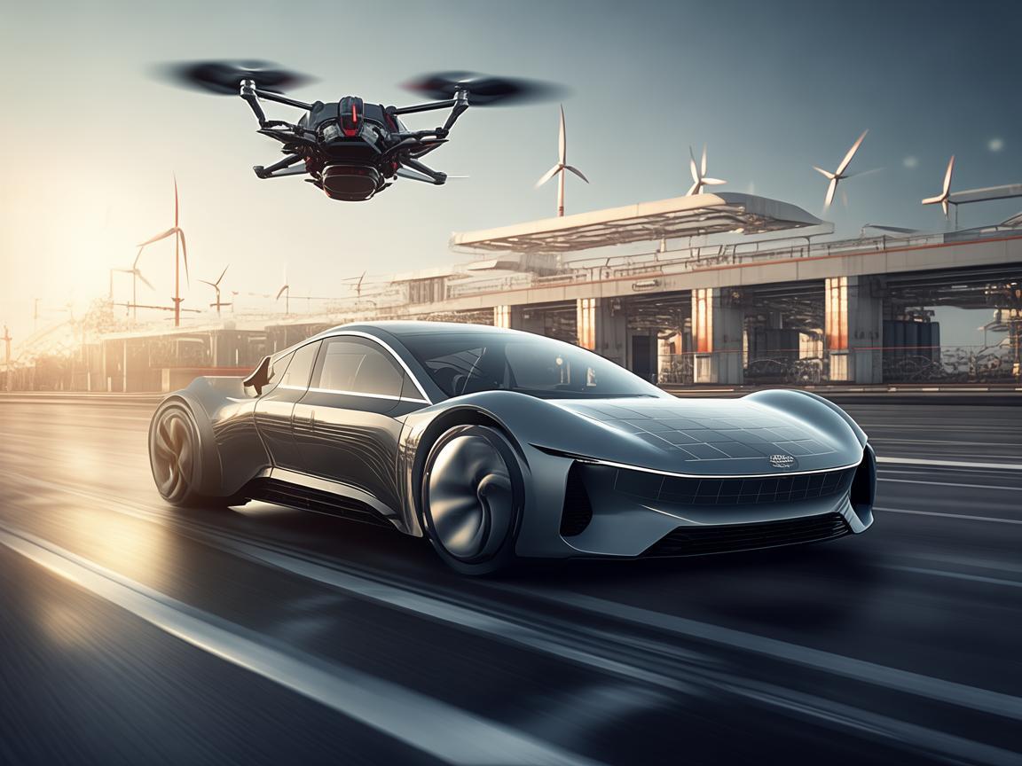 太阳能电动车,无人机工业应用中的续航挑战与解决方案 太阳能电动车,无人机工业应用中的续航挑战与解决方案