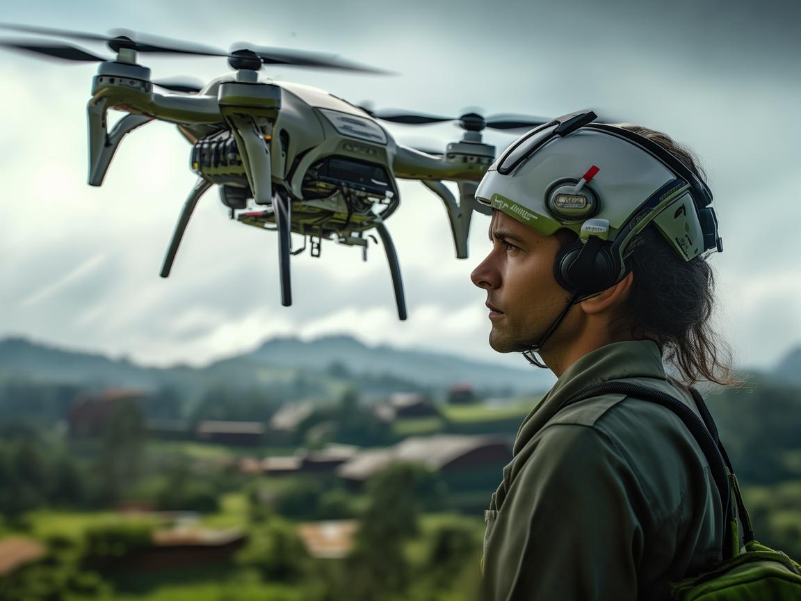 医生如何利用无人机技术，在偏远地区实现高效医疗救援？