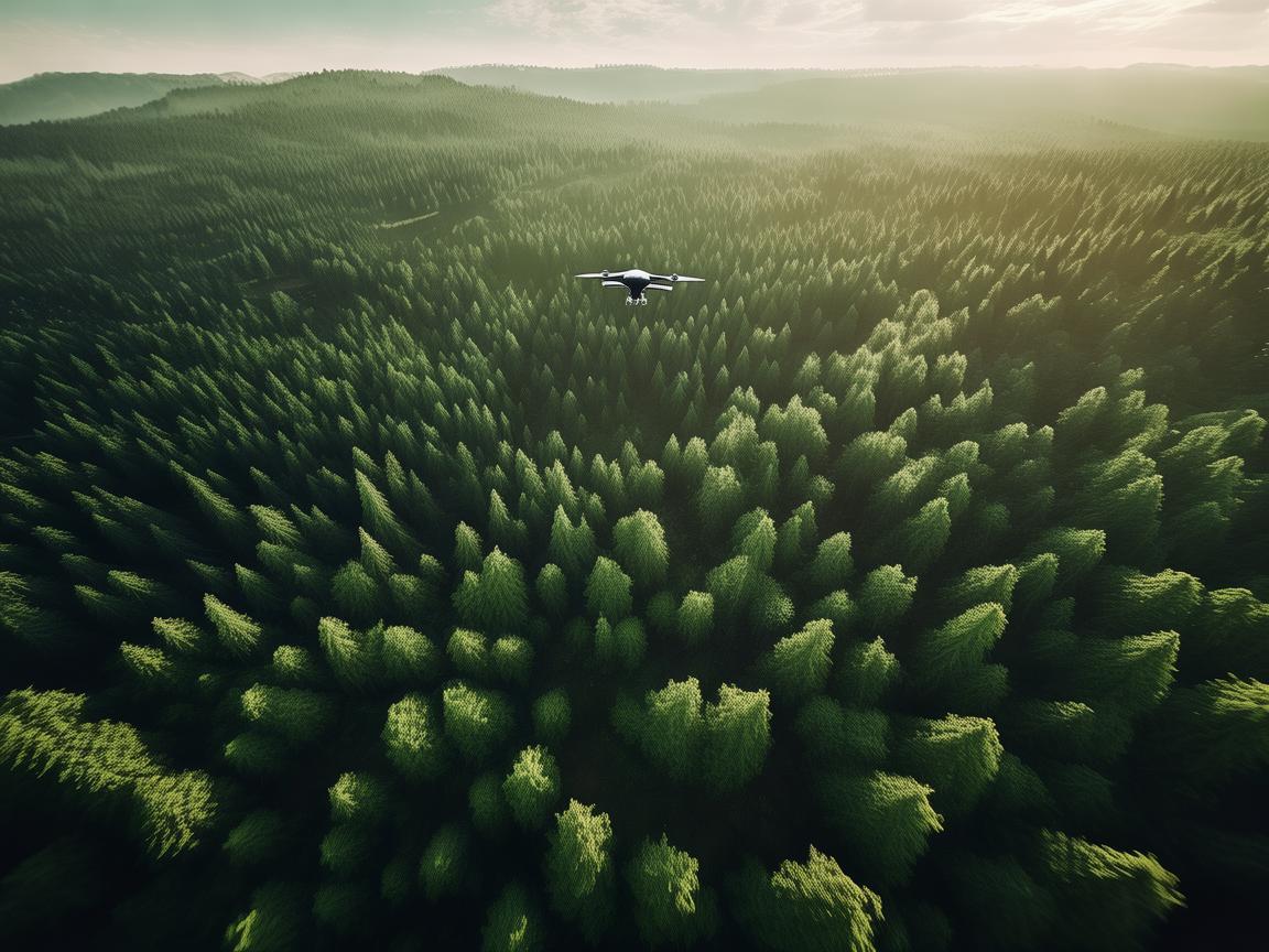 艺术家如何利用无人机技术，在创作中实现前所未有的视角？