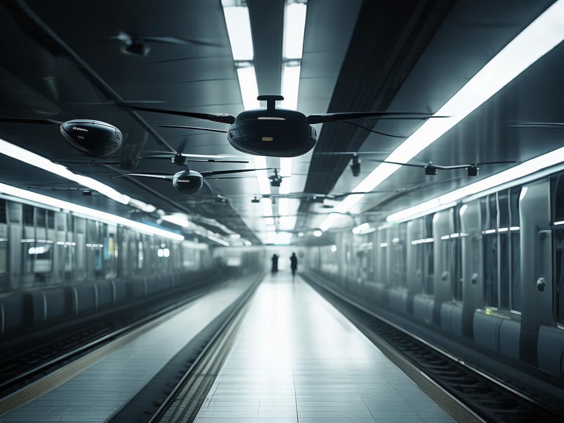 地铁站上空无人机监控,安全与隐私的微妙平衡