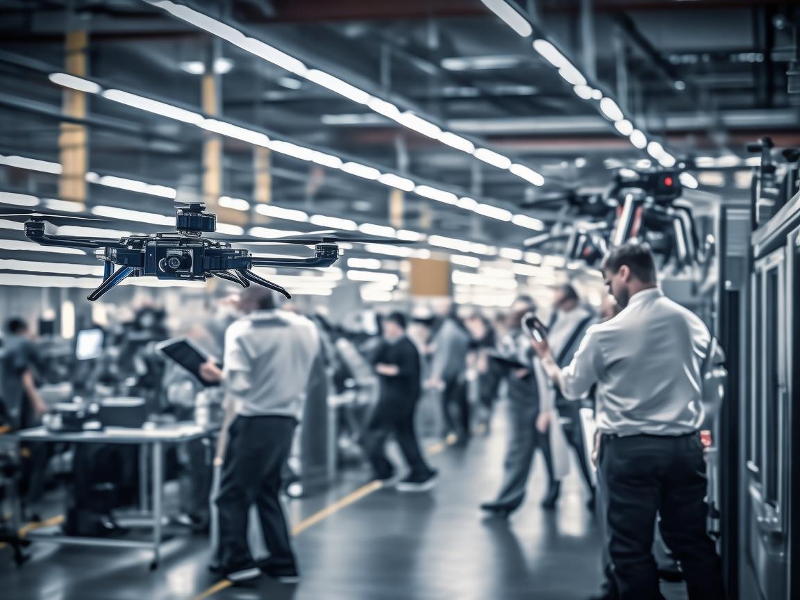 在工业4.0时代,无人机如何助力工人安全与效率的双重提升? 在工业4.0时代,无人机如何助力工人安全与效率的双重提升?