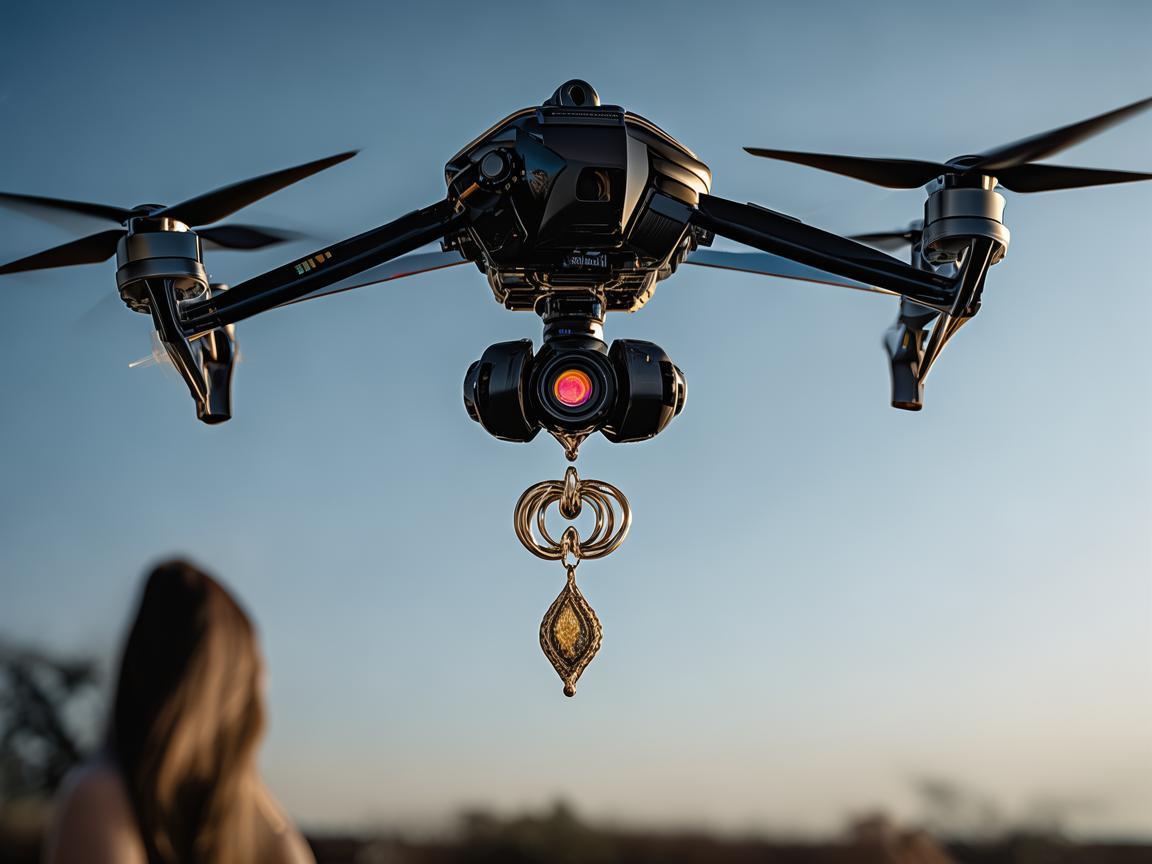 颈饰无人机,如何精准捕捉并装饰空中目标? 颈饰无人机,如何精准捕捉并装饰空中目标?