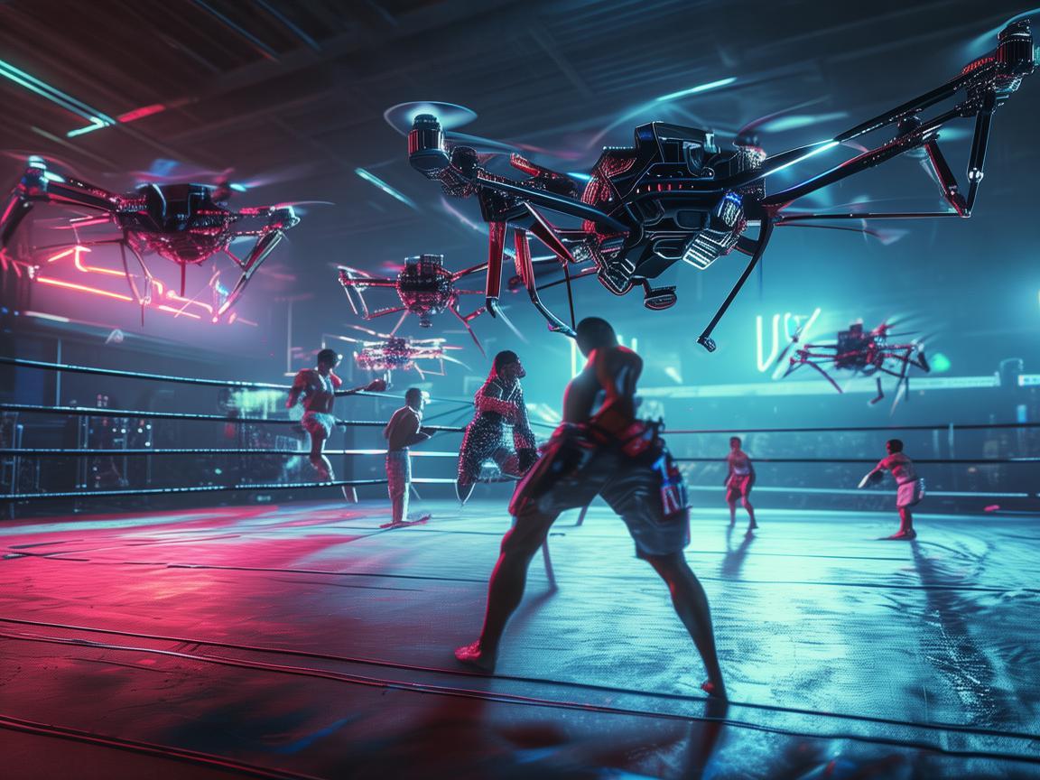 泰拳与无人机工业应用的奇妙融合 泰拳与无人机工业应用的奇妙融合