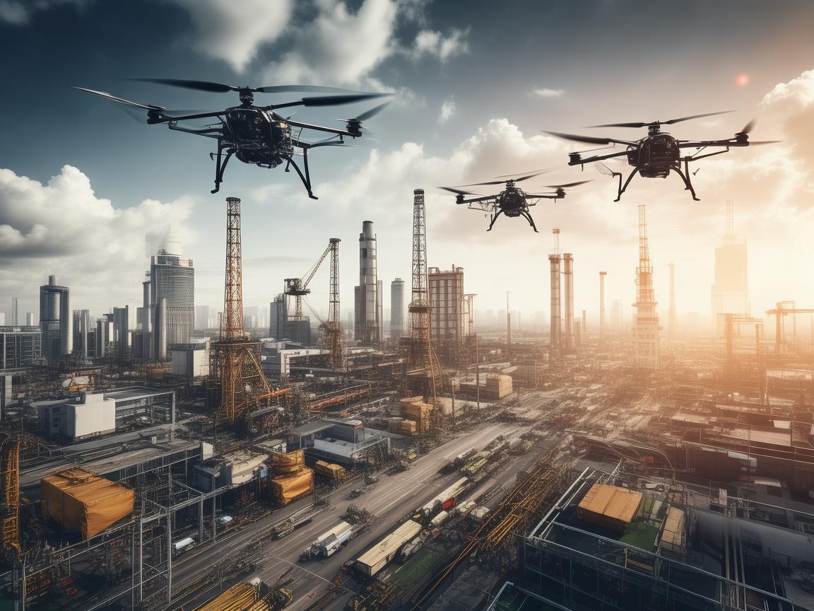 无人机助力运城工业腾飞 无人机助力运城工业腾飞