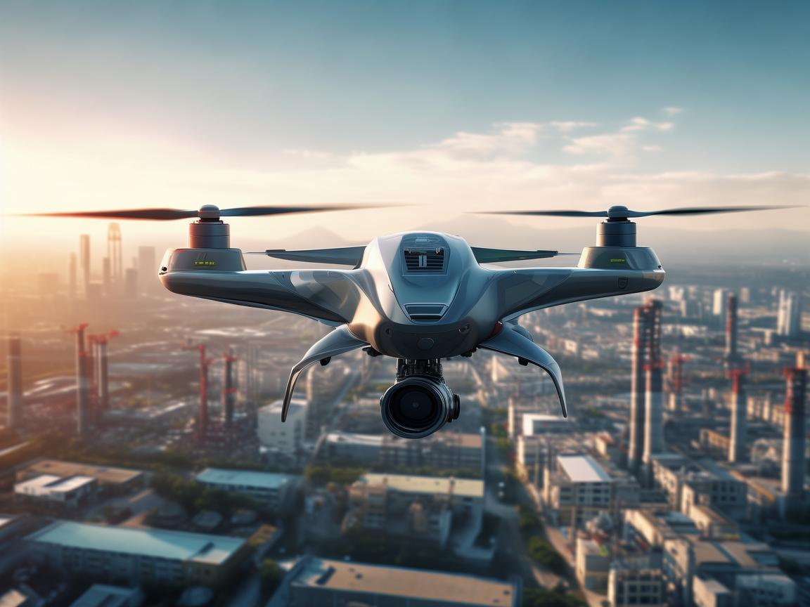 无人机助力鹤壁工业腾飞