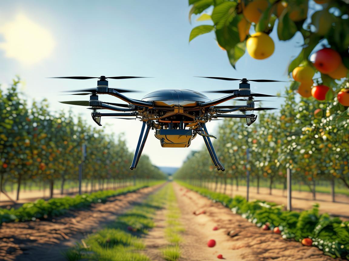 无人机助力果汁工业，高效与创新的融合