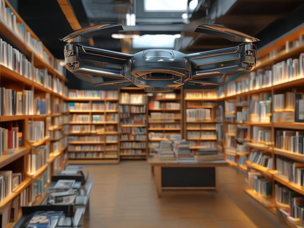 无人机助力书店工业应用新变革