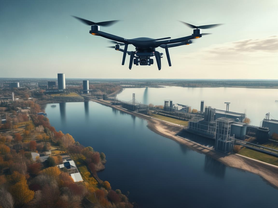 无人机助力湖泊湖畔工业监测与管理