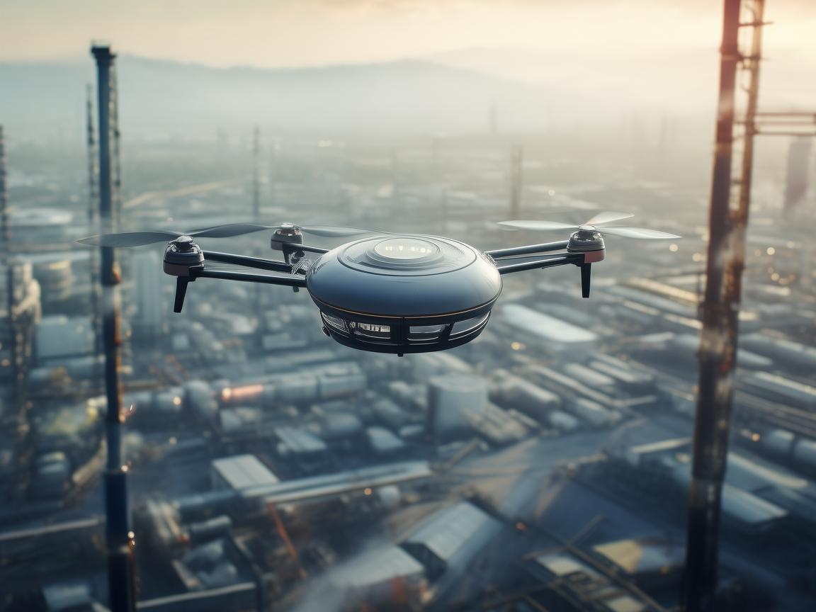 无人机搭载烟雾报警器，工业安全新卫士