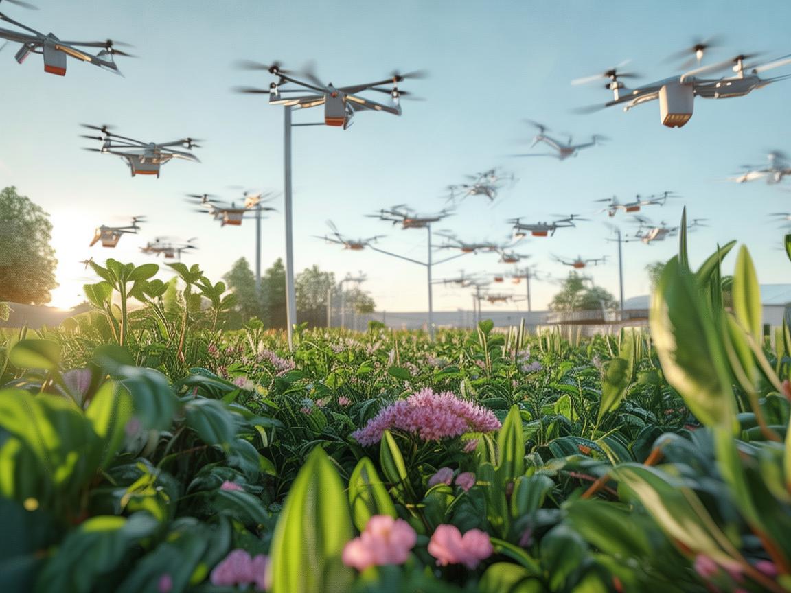 无人机助力海棠工业应用绽放异彩