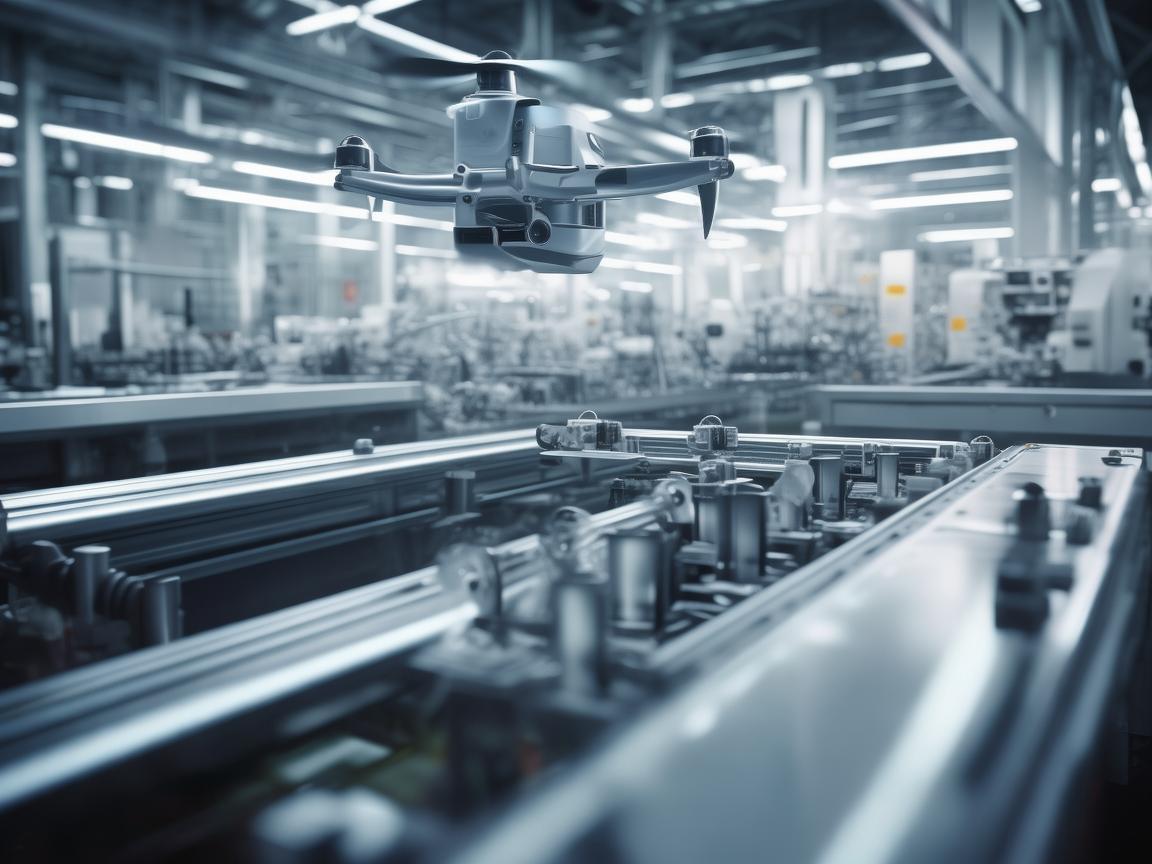 无人机赋能毛巾杆工业生产新变革