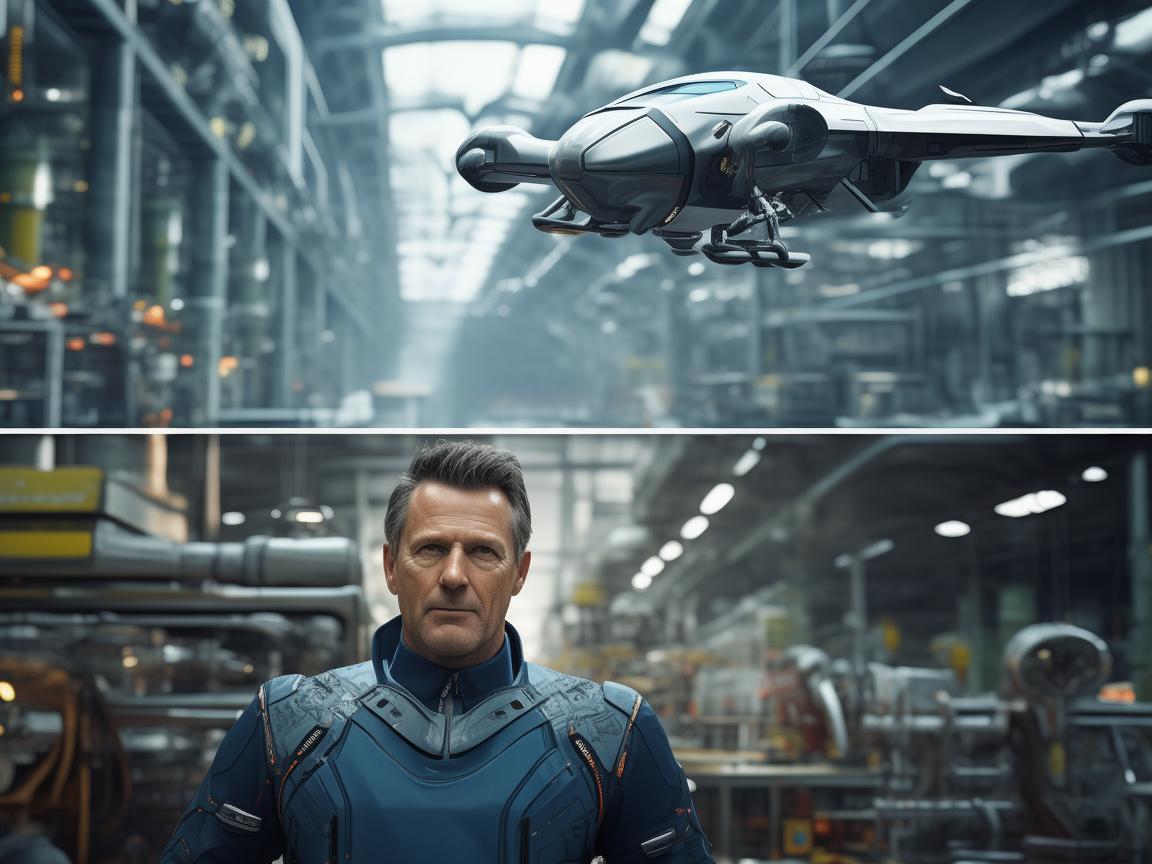 无人机助力，商人领袖引领工业革新