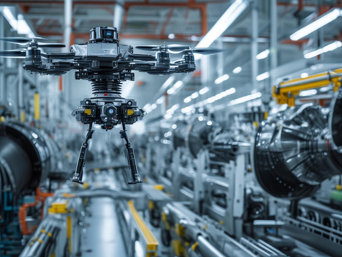 无人机助力工业短跑，高效生产新引擎