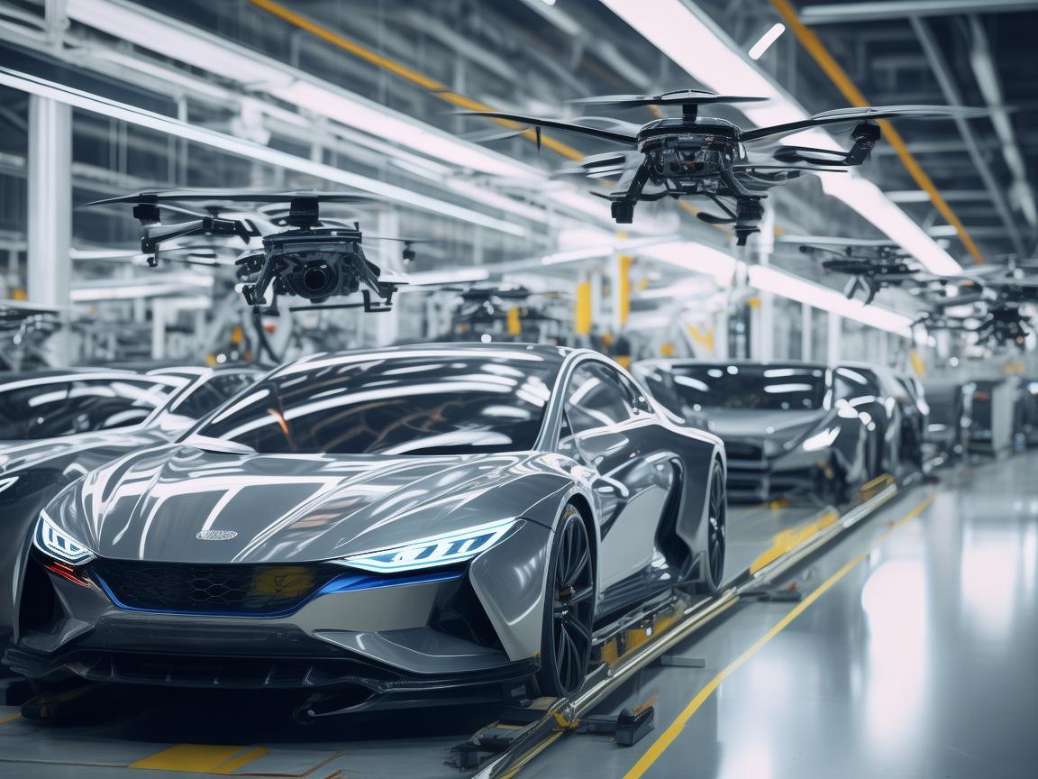 无人机赋能汽车工业,创新与高效并行 无人机赋能汽车工业,创新与高效并行
