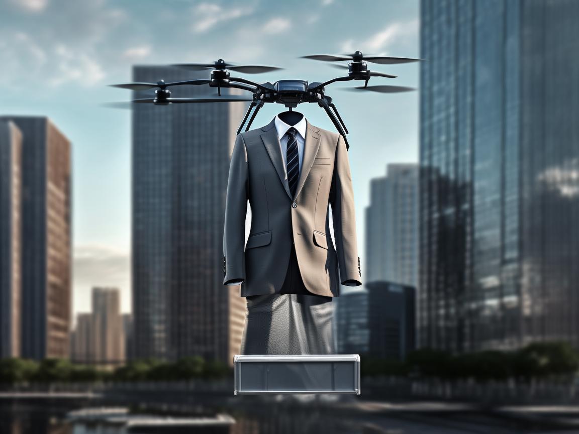 西装套装在无人机物流配送中的‘隐形’角色，如何确保精准送达与专业形象并存？