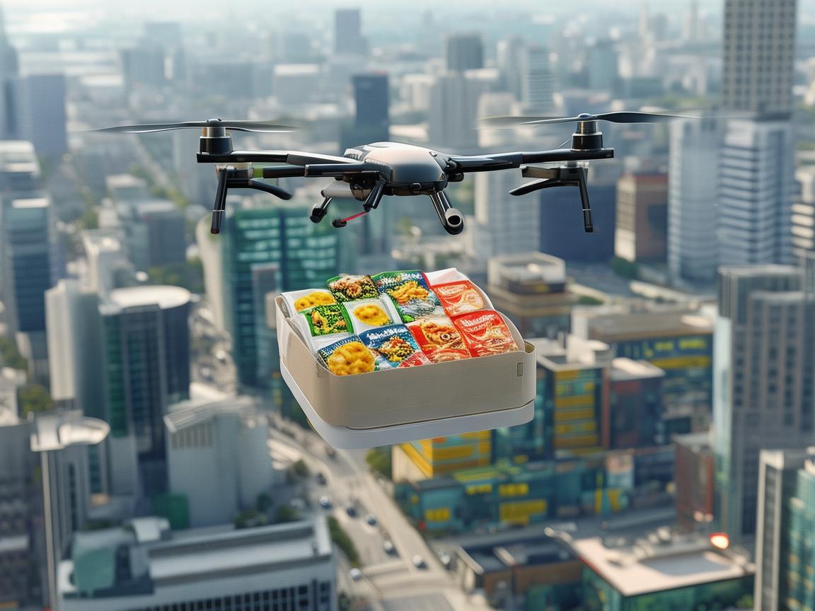 无人机在方便面调料包配送中的高效性挑战