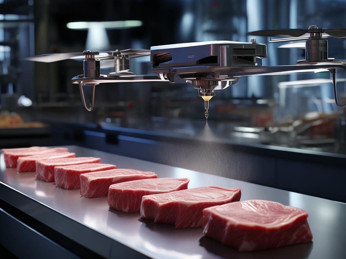 无人机在牛排酱生产中的精准喷洒技术挑战