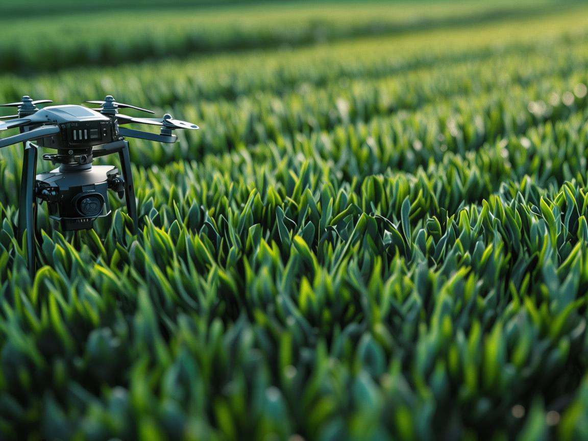 无人机在农业监测中的韭菜之眼，精准识别与高效管理的挑战
