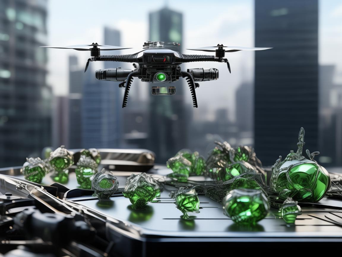 翡翠饰品的精准定位与无人机物流应用，挑战与解决方案？