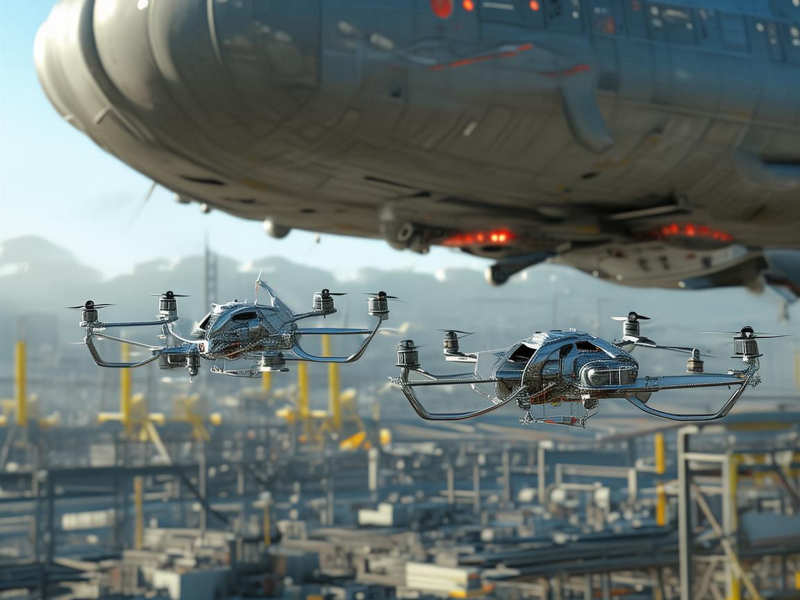 飞艇辅助无人机，工业应用中的空中双雄能否实现完美协同？