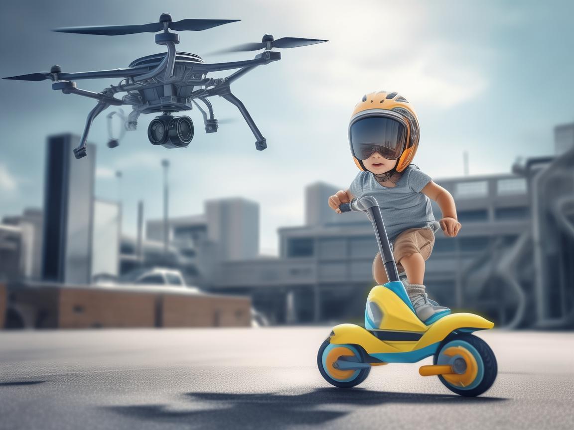 儿童滑板车与无人机，工业应用中的创新融合之路？