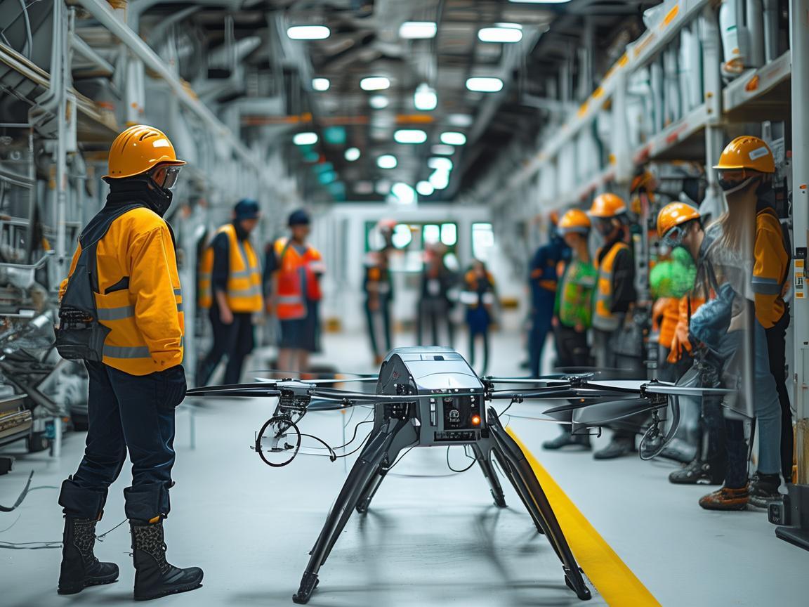 青少年装备，无人机在工业安全培训中的角色与挑战