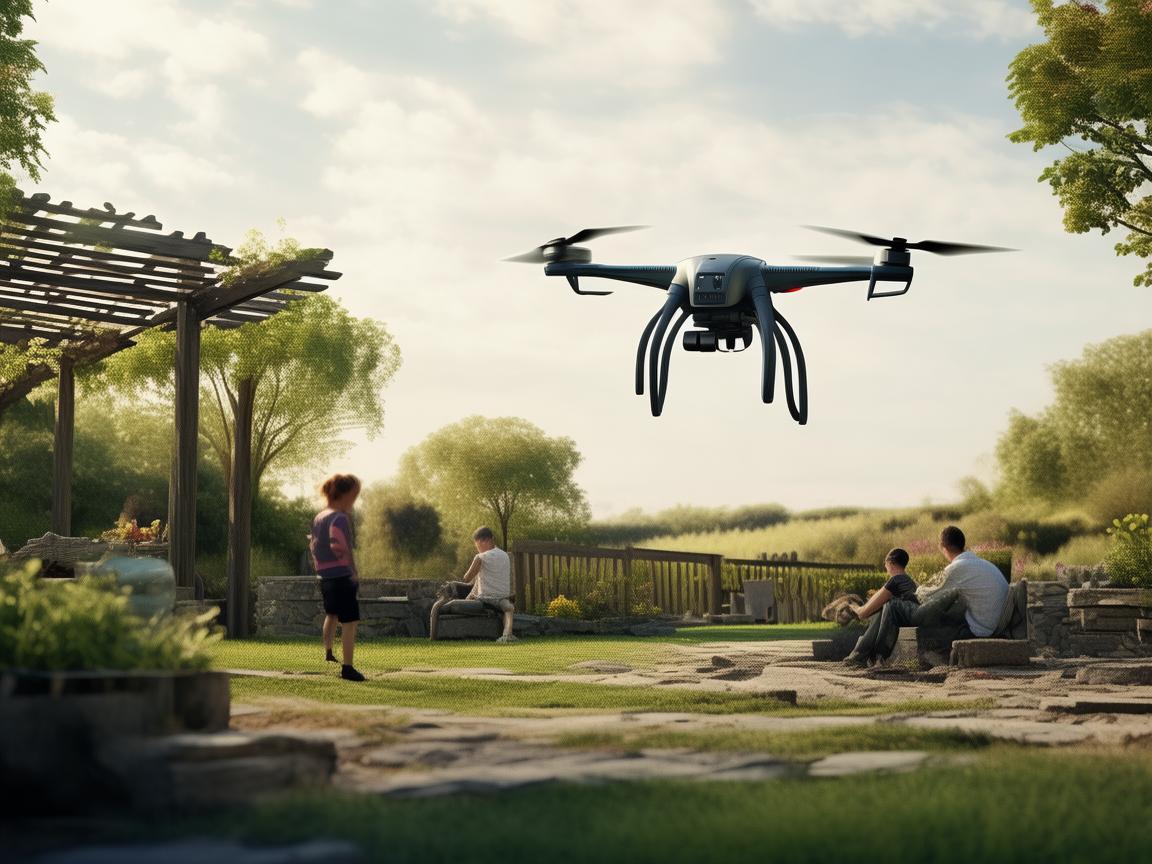 无人机在家长监控孩子户外活动中的应用，安全与隐私的平衡之道？