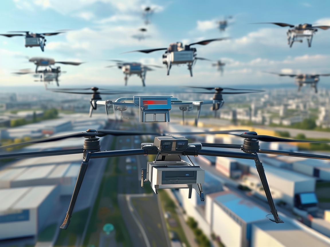 来宾视角下的无人机工业应用，如何实现精准物流配送？