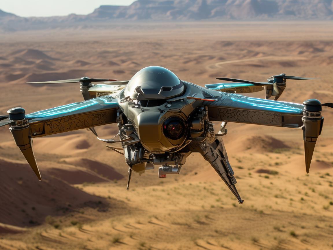 沙漠环境下的无人机，如何确保稳定飞行与高效任务执行？